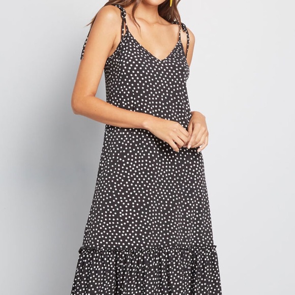 Modcloth Dresses & Skirts - ModCloth It’s a Go Tie Shoulder Dress